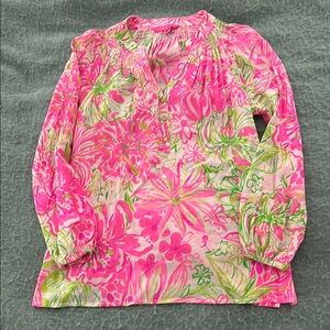 Lilly Pulitzer Elsa Silk Top